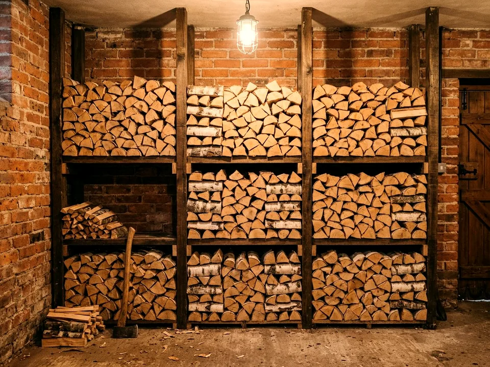 Круговая поленница holzhausen, Ижевск, улица Цветочная, 25